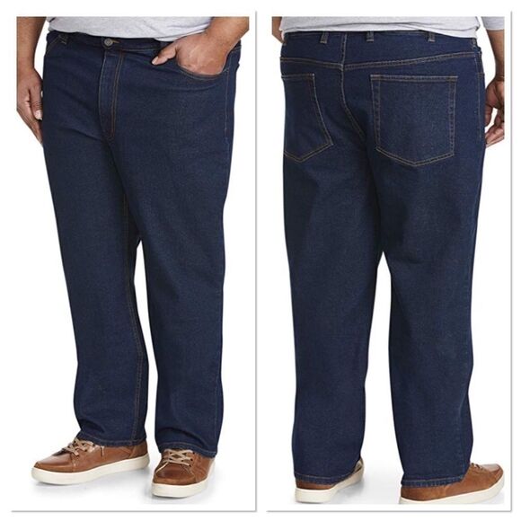 Amazon Essentials  Big & Tall Relaxedfit Jeans E14 - Picture 1 of 7